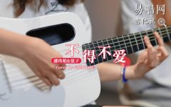 不得不愛吉他譜_潘瑋柏弦子_G調(diào)_彈唱