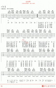 張敬軒《過云雨》吉他譜
