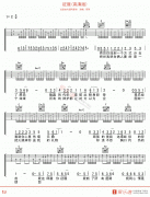 那英《征服(高清版)》吉他譜