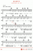 劉德華《愛火燒不盡》吉他譜