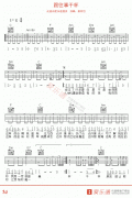姜育恒《跟往事干杯》吉他譜