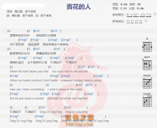 魏如萱、鮮于貞娥《賣花的人》吉他譜分享