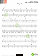 《平凡之路》平凡之路指彈吉他譜 樸樹(shù) G調(diào)簡(jiǎn)易