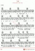 張萌萌《飛雪》吉他譜
