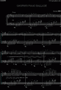 肖邦的鋼琴敘事曲