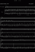 唉你一萬次-鋼琴譜(鋼琴曲)-血腥殘陽
