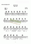 命中注定 吉他類 流行